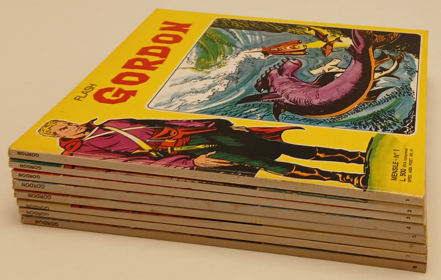 FZ- FLASH GORDON 1/8 SERIE COMPLETA - RAYMOND - FRATELLI SPADA - B - G25