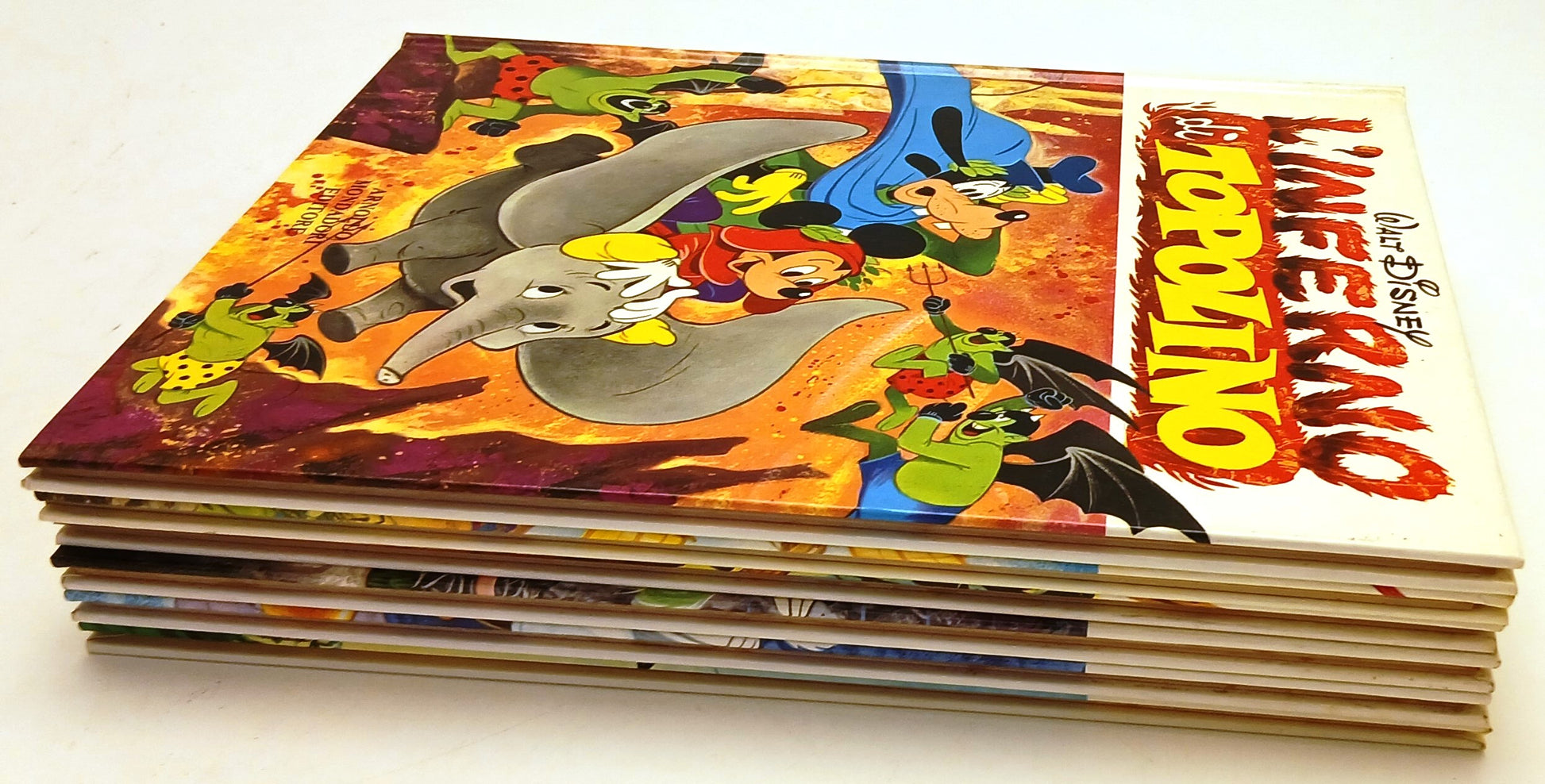 FD- CLASSICI WALT DISNEY 6 VOLUMI DOTTOR PAPERUS PAPERIN MESCHINO TARASCONA- H25