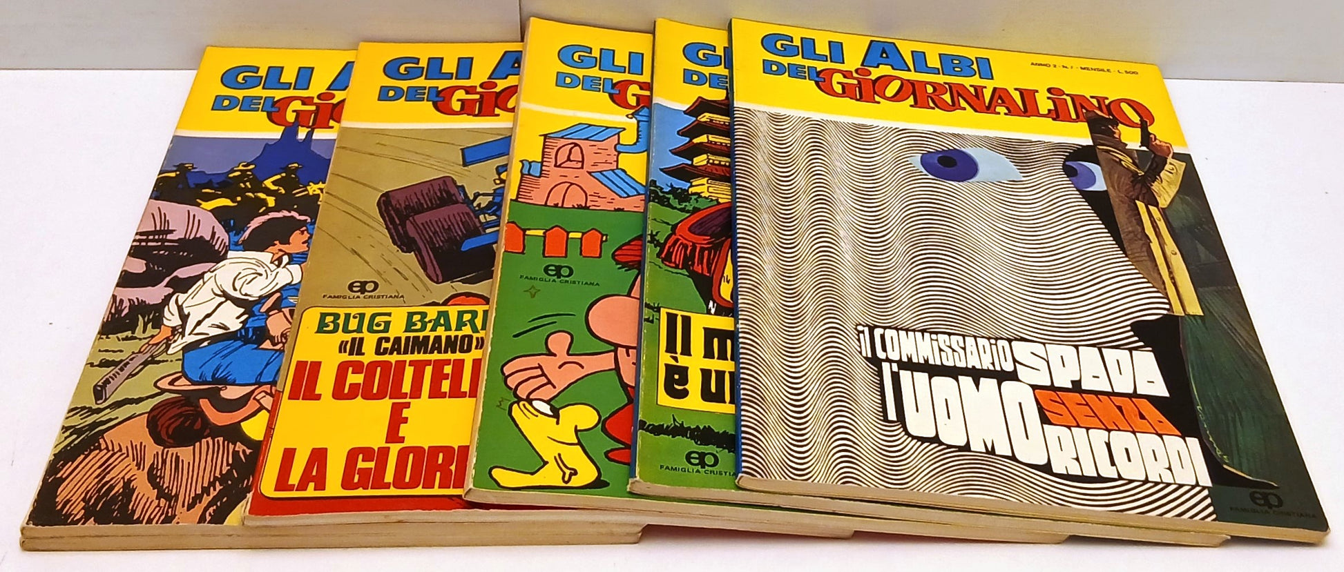 FZ- GLI ALBI DEL GIORNALINO 14 ALBI COMPLETA - EP FAMIGLIA CRISTIANA - H25