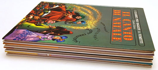 LB- I CLASSICI PER RAGAZZI A FUMETTI VOLUMI 1/4 - DE LA FUENTE - BONECHI - H25