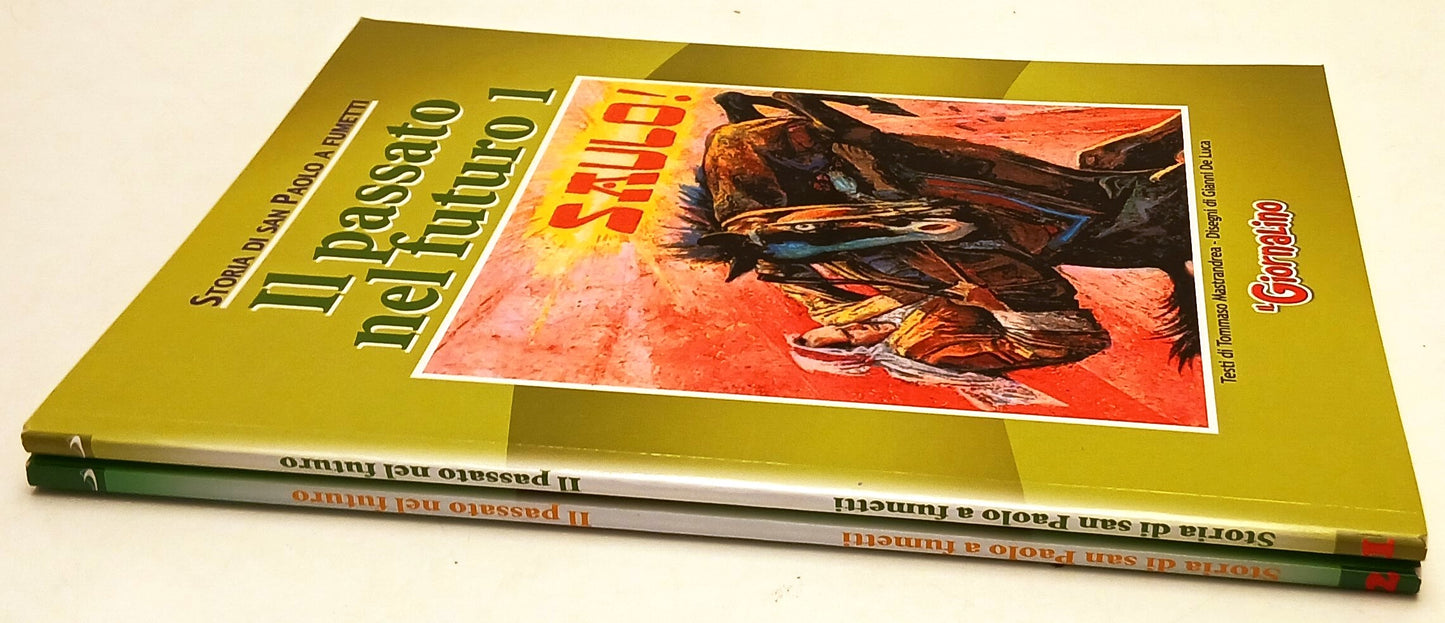 FZ- STORIA DI SAN PAOLO A FUMETTI IL PASSATO NEL FUTURO 1/2 - IL GIORNALINO- H25