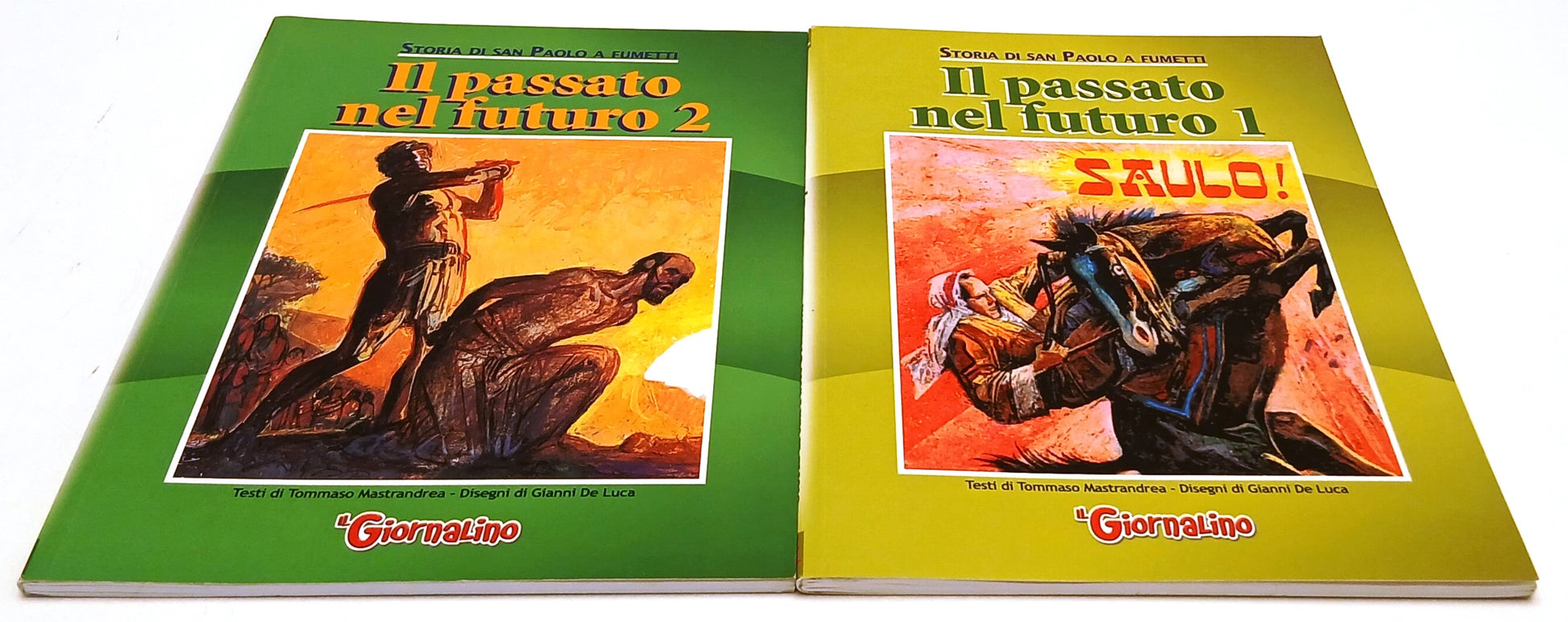 FZ- STORIA DI SAN PAOLO A FUMETTI IL PASSATO NEL FUTURO 1/2 - IL GIORNALINO- H25