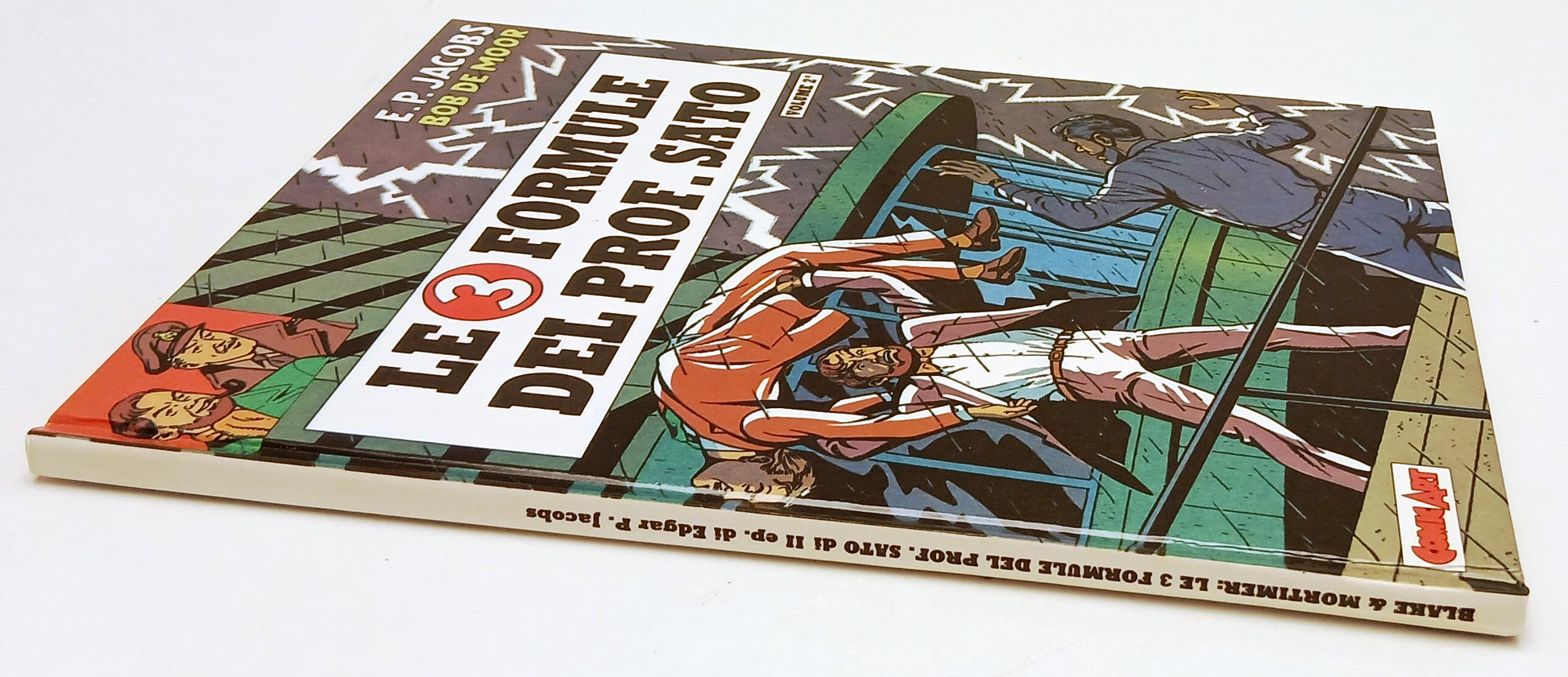 FV- AVVENTURE DI BLAKE E MORTIMER LE 3 FORMULE DEL PROF SATO- JACOBS- COMIC ART- H25