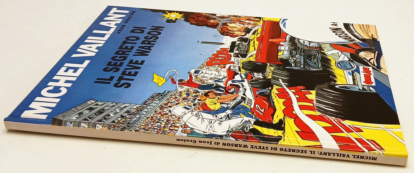 FV- MICHEL VAILLANT SEGRETO DI STEVE WARSON- JEAN GRATON- COMIC ART- 1989- C-H25