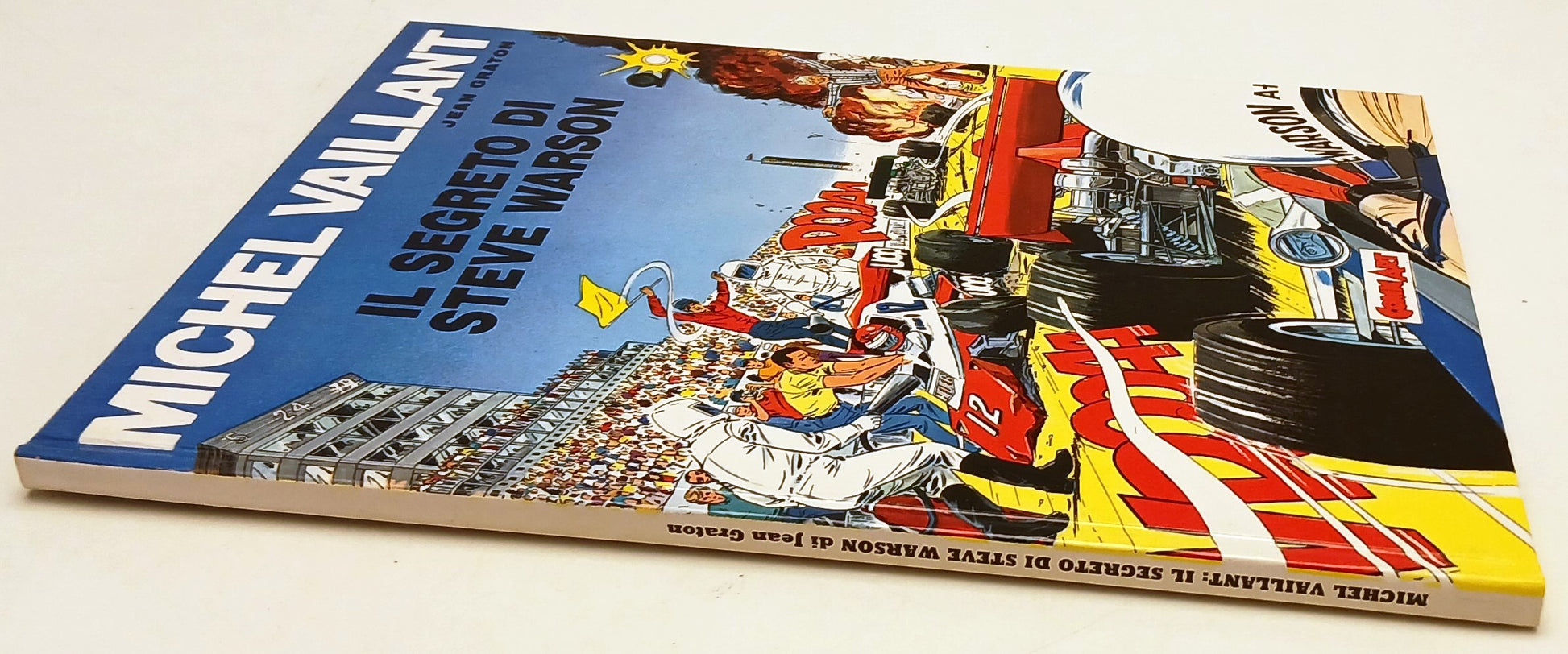 FV- MICHEL VAILLANT SEGRETO DI STEVE WARSON- JEAN GRATON- COMIC ART- 1989- C-H25