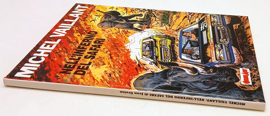 FV- MICHEL VAILLANT NELL'INFERNO DEL SAFARI- JEAN GRATON- COMIC ART- 1989- C-H25