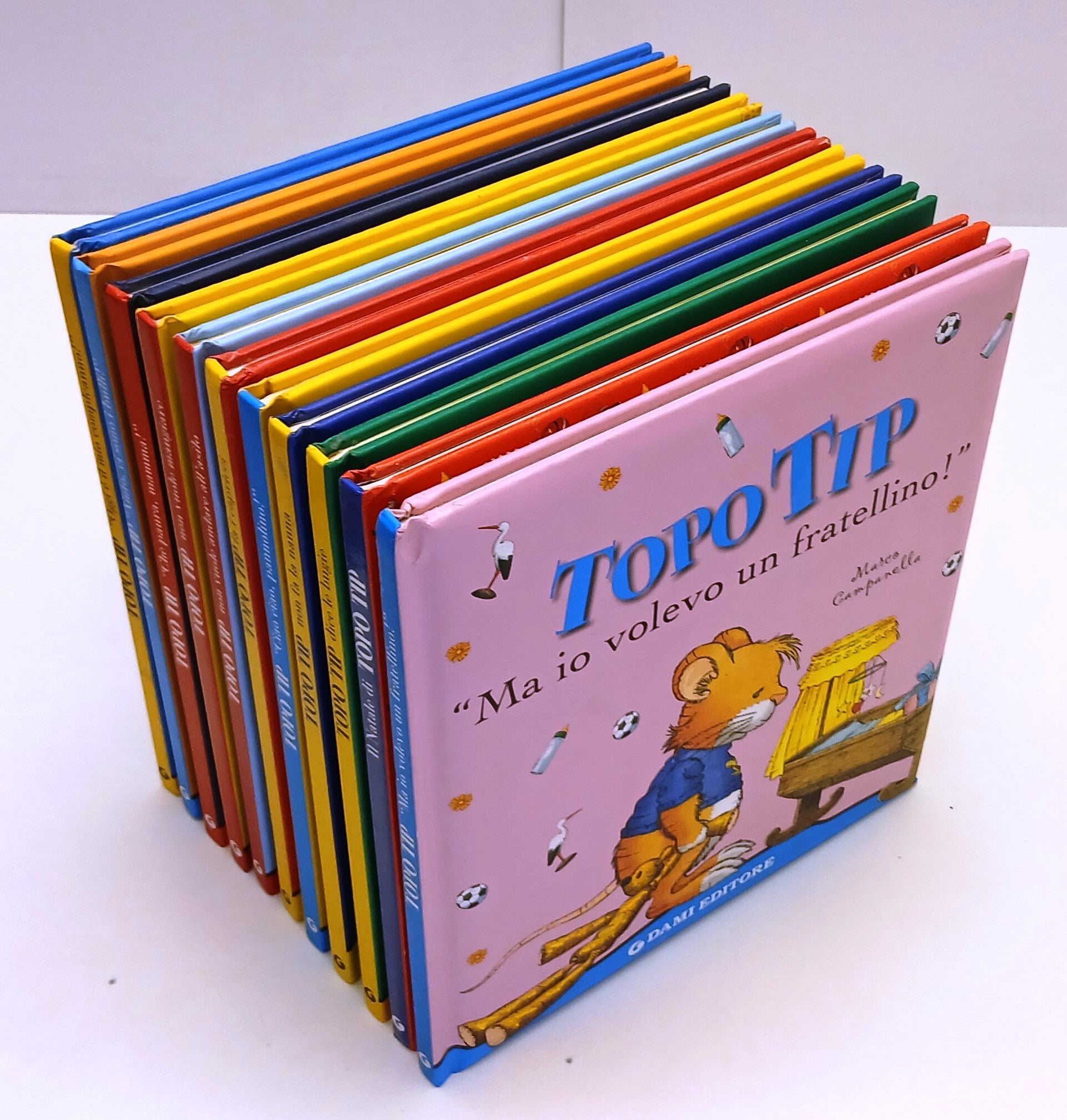 LB- LOTTO 11 VOLUMI TOPO TIP ILLUSTRATI PER BAMBINI - DAMI EDITORE - C - RGZ