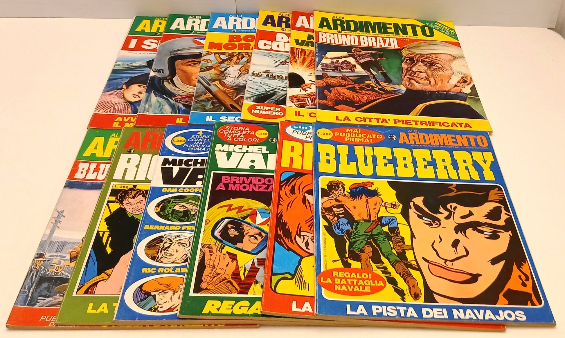 FZ- ALBI ARDIMENTO 30 ALBI COLLEZIONE COMPLETA MICHEL VAILLANT BLUEBERRY - H25