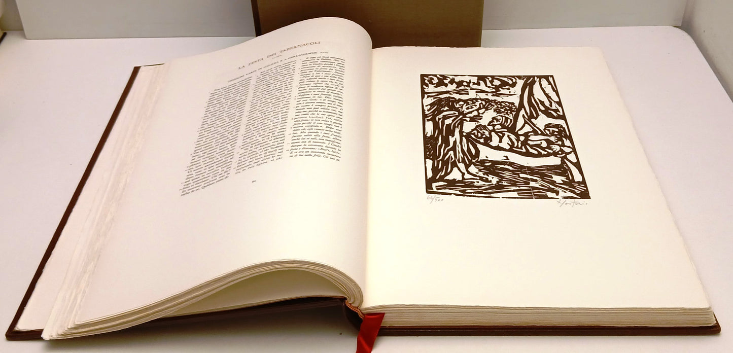 LT- IL VANGELO SECONDO GIOVANNI XILOGRAFIE- ROMEO NASTASIO- MARZORATI- 1970- ZFS