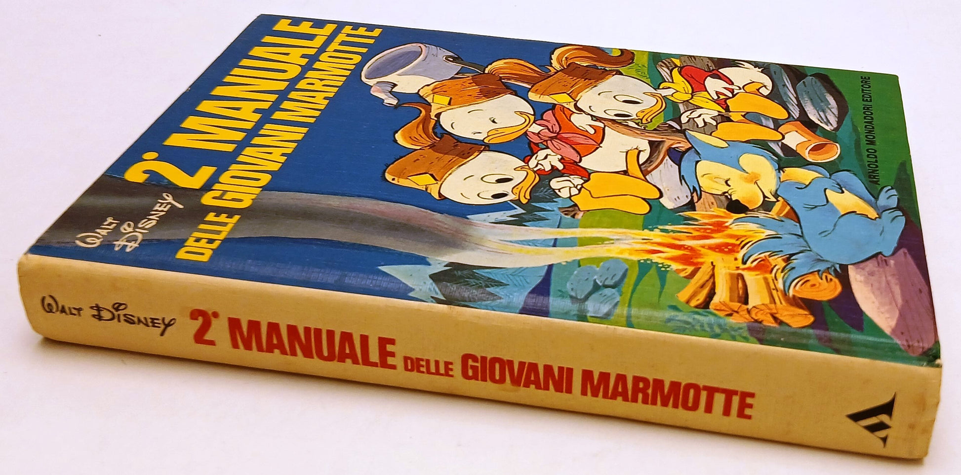 FD- SECONDO 2° MANUALE GIOVANI MARMOTTE -- DISNEY MONDADORI- 1a ED. 1975- C- H25