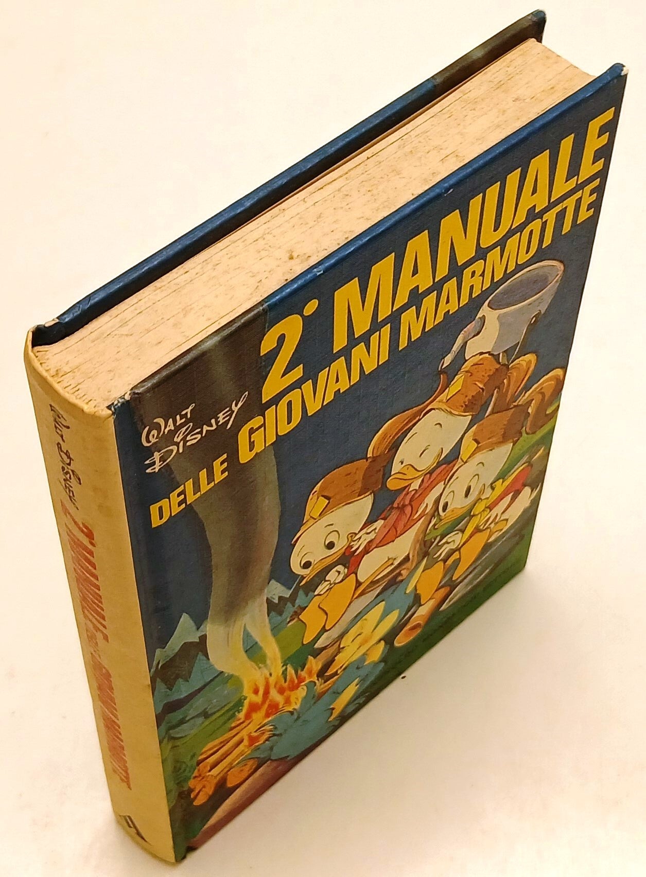 FD- SECONDO 2° MANUALE GIOVANI MARMOTTE -- DISNEY MONDADORI- 1a ED. 1975- C- H25
