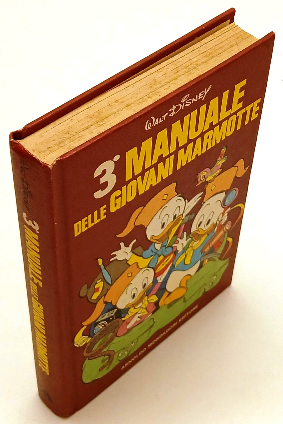 FD- 3° TERZO MANUALE GIOVANI MARMOTTE-- DISNEY MONDADORI- 1a ED. 1977- C- H25