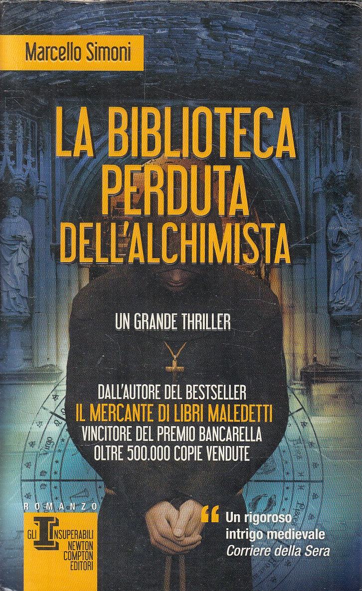 LA BIBLIOTECA PERDUTA DELL'ALCHIMISTA - SIMONI - NEWTON - CS - JXS296