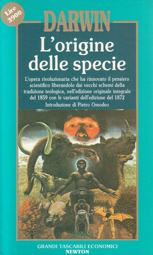 L'ORIGINE DELLE SPECIE - DARWIN - GRANDI TASCABILI NEWTON - JXS299