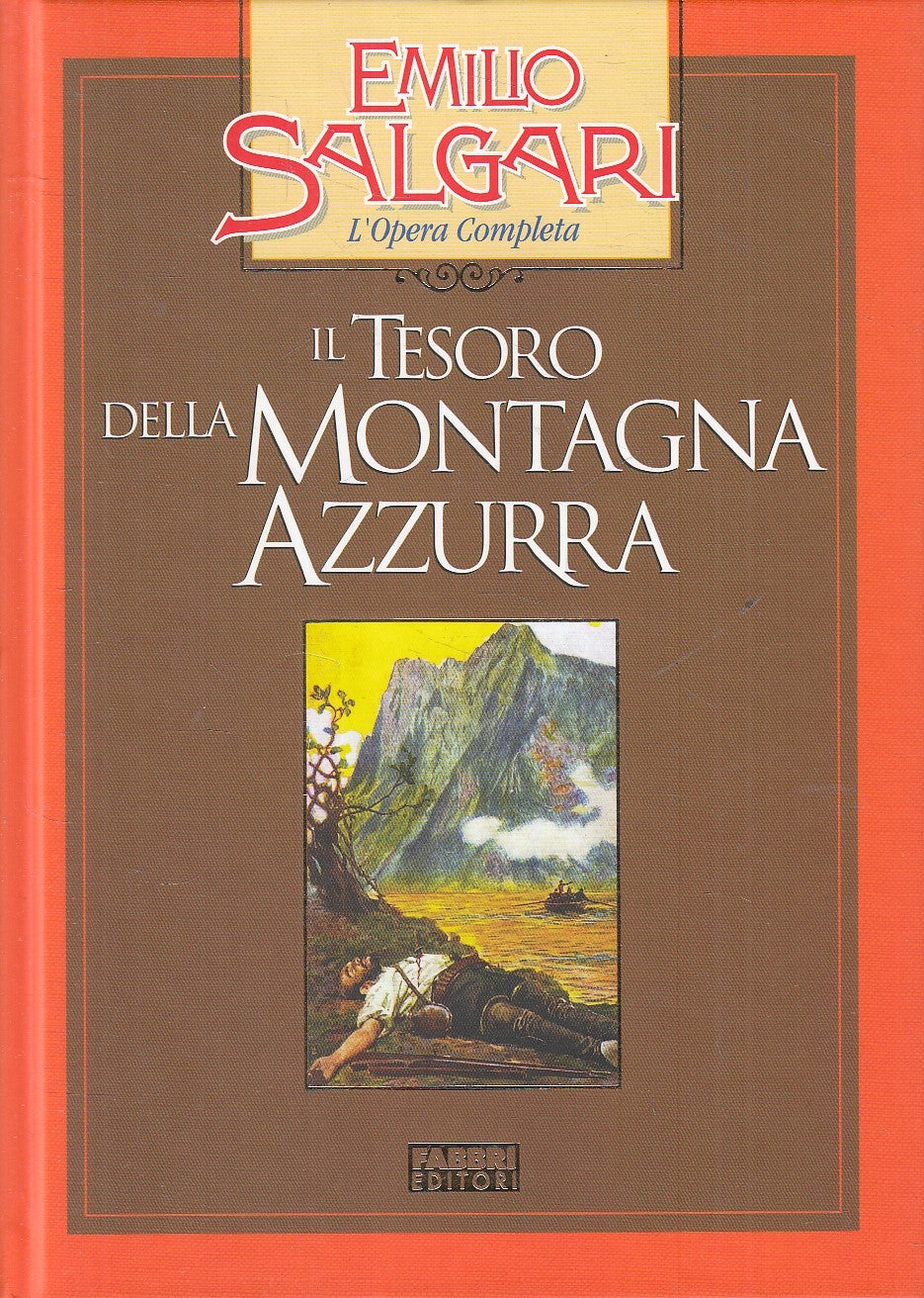 TESORO DELLA MONTAGNA AZZURRA - SALGARI - FABBRI OPERA COMPLETA - C- JXS245