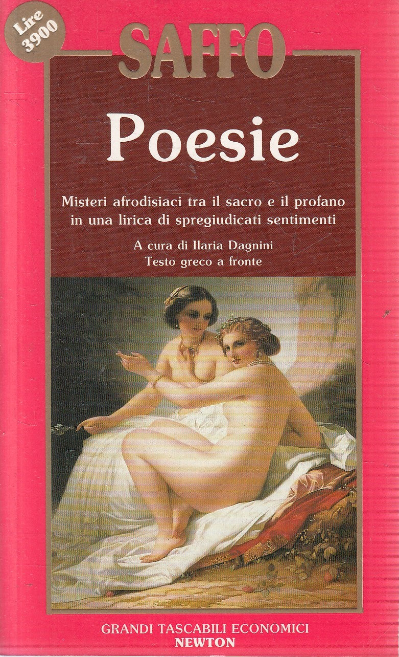 POESIE GRECO A FRONTE - SAFFO - GRANDI TASCABILI NEWTON - JXS299