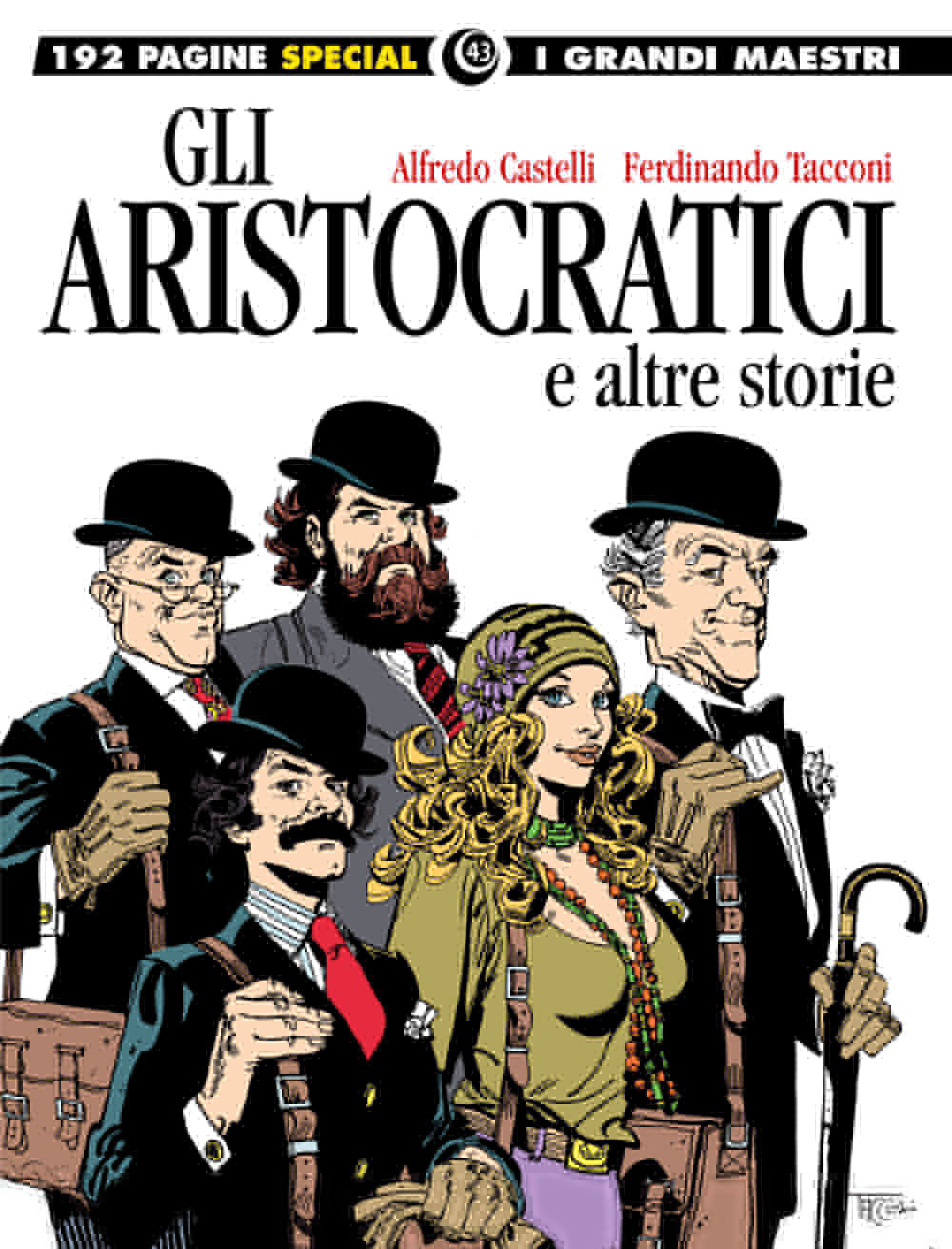 FB- GRANDI MAESTRI SPECIAL 43,47 GLI ARISTOCRATICI- CASTELLI TACCONI- COSMO- Z25