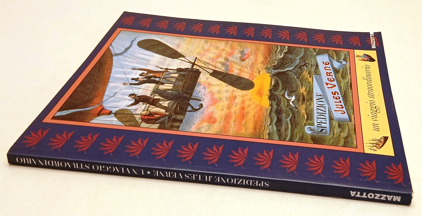 LT- SPEDIZIONE JULES VERNE UN VIAGGIO STRAORDINARIO - MAZZOTTA - 2020- B- YFS809