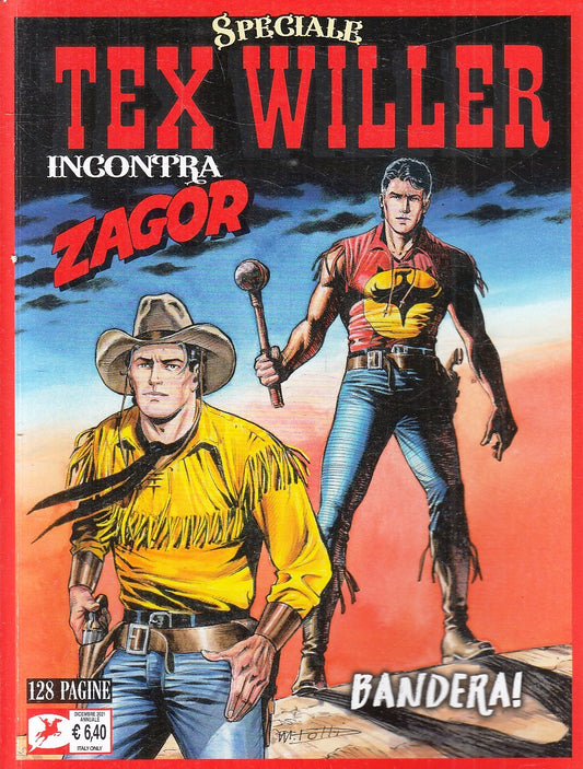 FB- TEX WILLER SPECIALE N.3 ZAGOR BANDERA -- BONELLI -- B - N25