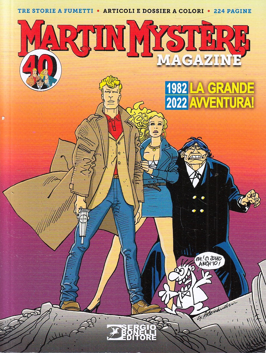 FB- MARTIN MYSTERE 40 MAGAZINE -- BONELLI - 2022 - B - N25