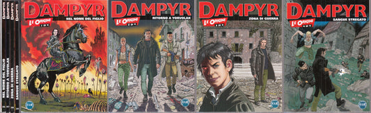 FB- DAMPYR 266/269 LE ORIGINI 1/4 MINISERIE COMPLETA -- BONELLI - 2022 - B - Z25