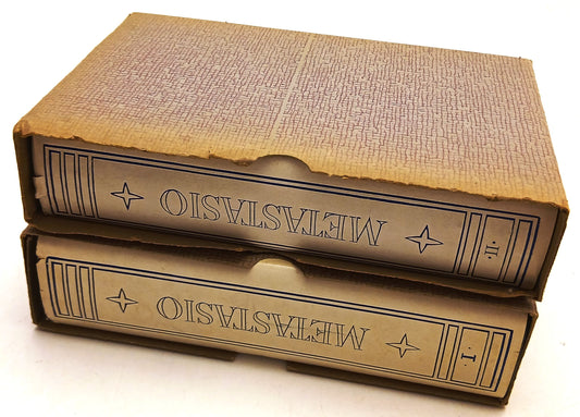 LN- TUTTE LE OPERE 2 VOLUMI - METASTASIO - MONDADORI - I CLASSICI --- CS - XFS