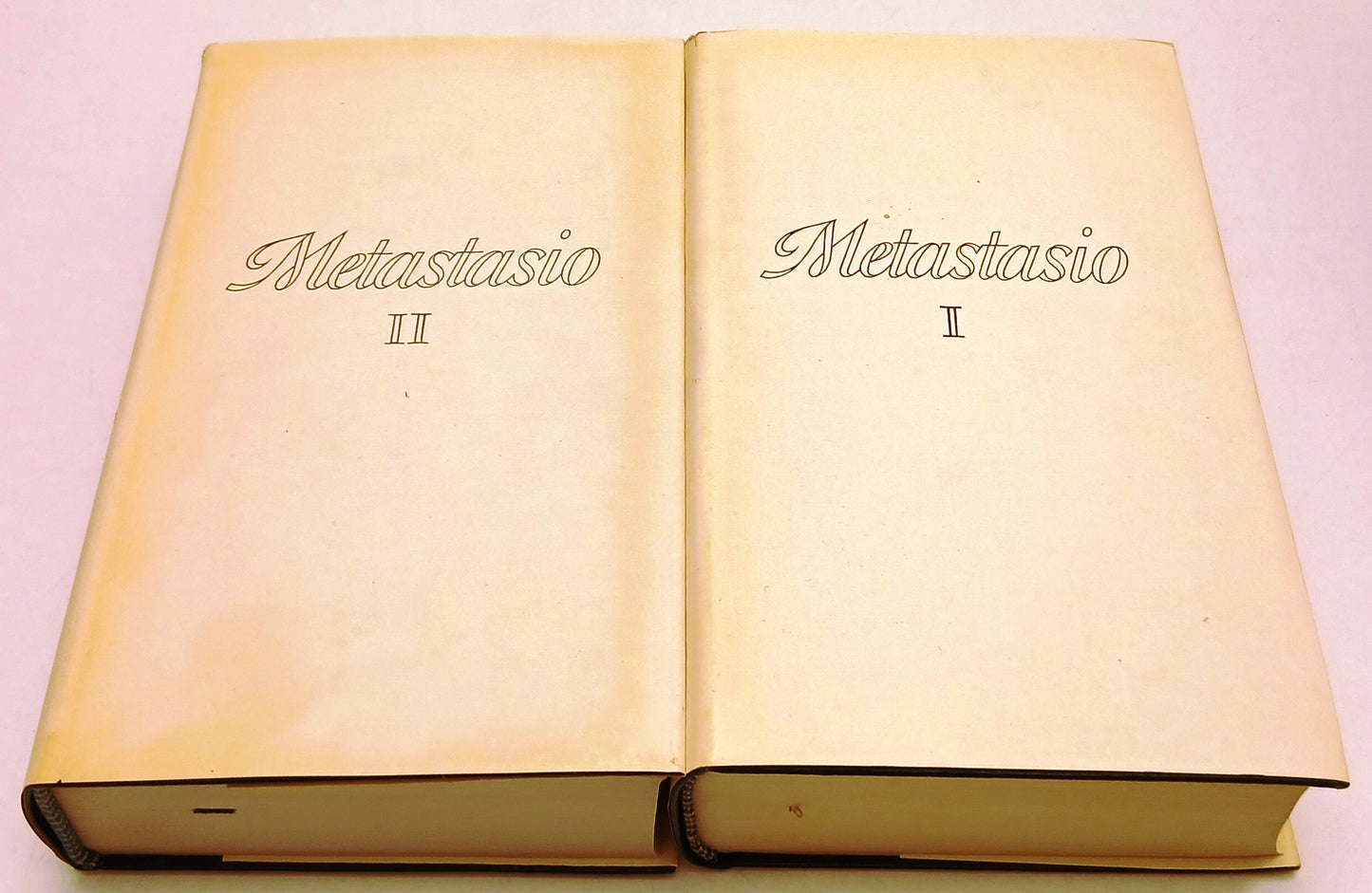 LN- TUTTE LE OPERE 2 VOLUMI - METASTASIO - MONDADORI - I CLASSICI --- CS - XFS