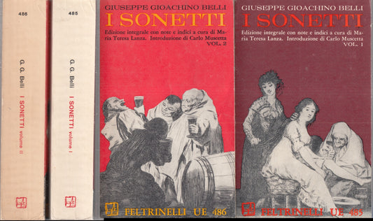 LNP- I sonetti - Gioacchino Belli - Feltrinelli Universale Economica - 1a. ed.