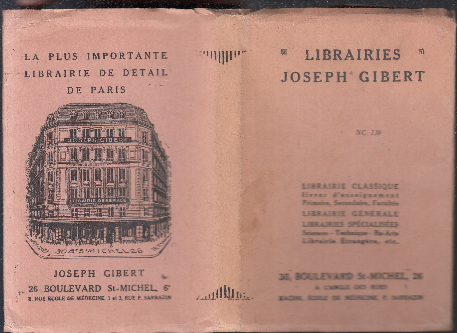 LZ- LIBRAIRIES GIBERT GRAMMAIRE ET METHODE BAMBARA - DELAFORGE - 1958- CS- ZFS79