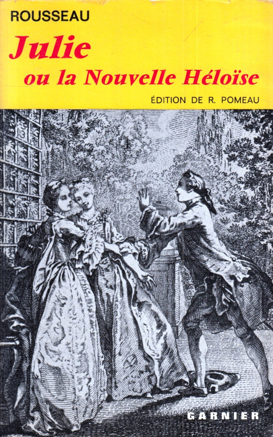 LN- JULIE OU LA NOUVELLE HELOISE FRANCESE - ROUSSEAU - GARNIER--- 1960- B- ZFS77