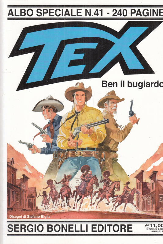 FB- TEXONE N.41 TEX SPECIALE BEN IL BUGIARDO -- BONELLI - 2025 - B - N25