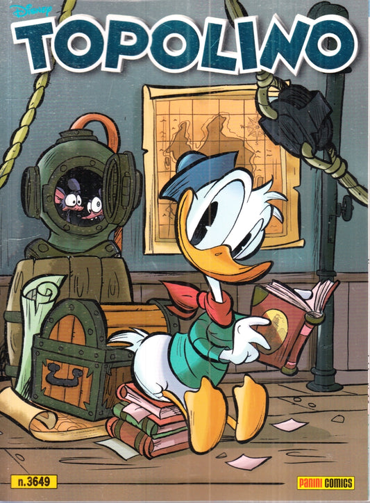 FD- TOPOLINO 3649 VARIANT LUCCA COMICS 2025 -- PANINI COMICS -- B - N25