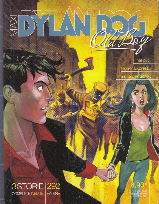 FB- DYLAN DOG MAXI N.33 OLD BOY FINAL CUT HORROR EXPRESS -- BONELLI-- B- M25
