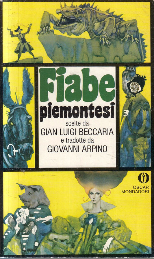 Fiabe piemontesi - Gian Luigi Beccaria - MOndadori Oscar - XFS