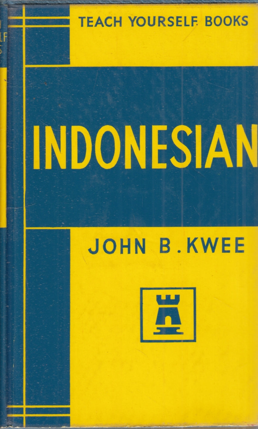 Indonesian Manuale - Kwee - English University Teach yourself books - YFS987