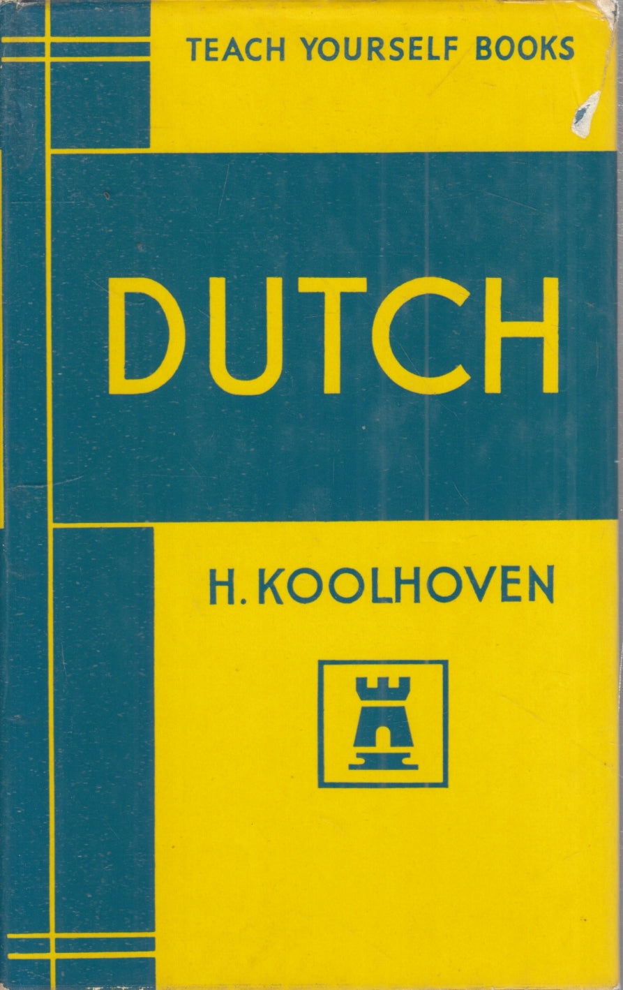 Dutch Manuale - Koolhoven - English University Teach yourself books - YFS987
