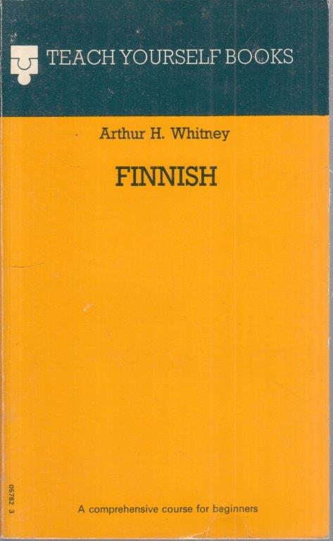 Finnish Manuale - Whitney - English University Teach yourself books - YFS987