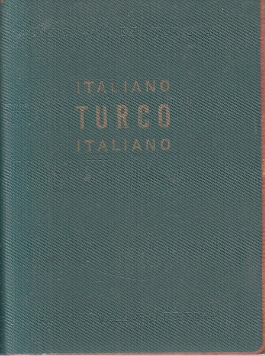 Dizionario Italiano - Turco - Vallardi Dizionari del turista - ZFS987