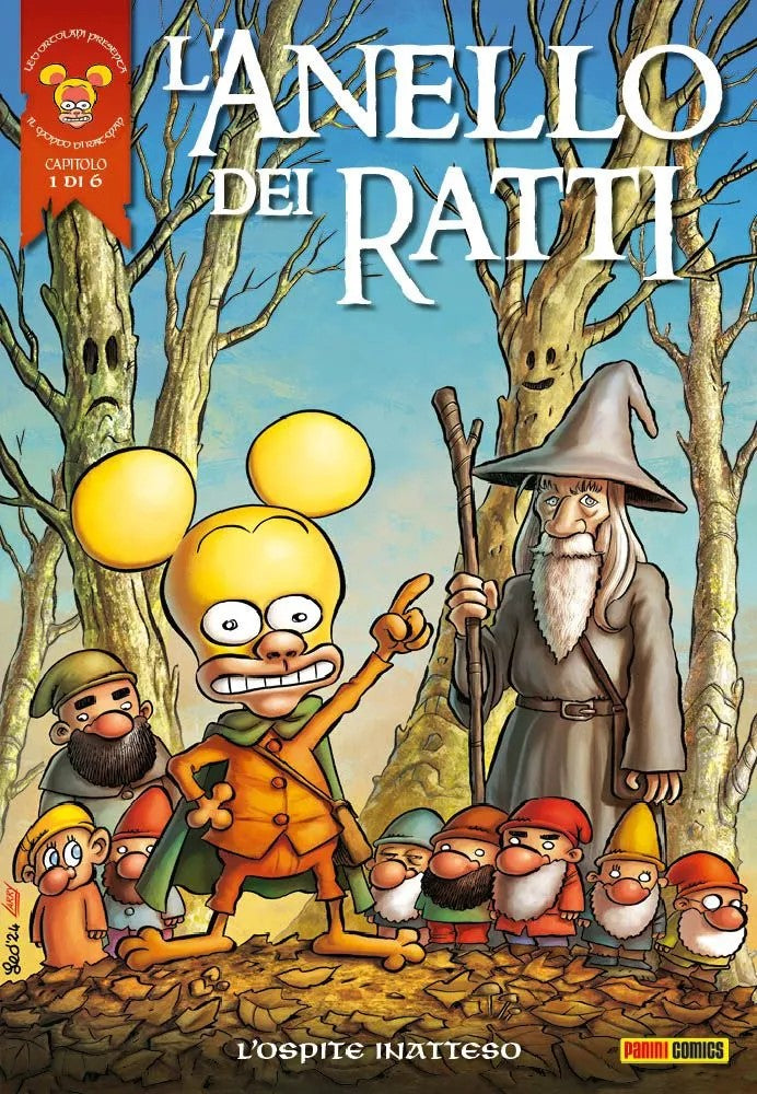 fcc - L'anello dei ratti 1/6 completa prima edizione 2025 - Ortolani - Panini - O25