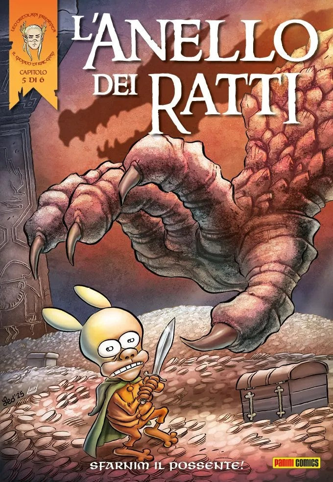 fcc - L'anello dei ratti 1/6 completa prima edizione 2025 - Ortolani - Panini - O25