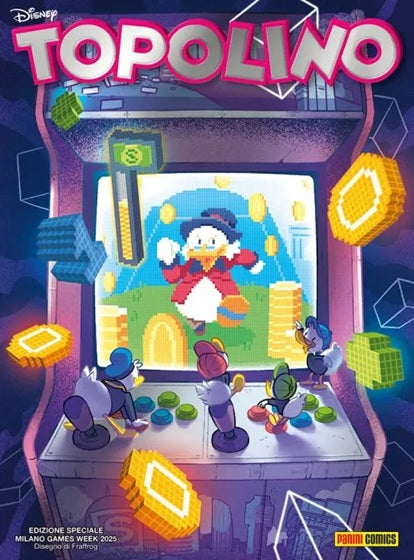 Topolino 3653 speciale cover variant Milano Games Week 2025 - Panini Disney- N25