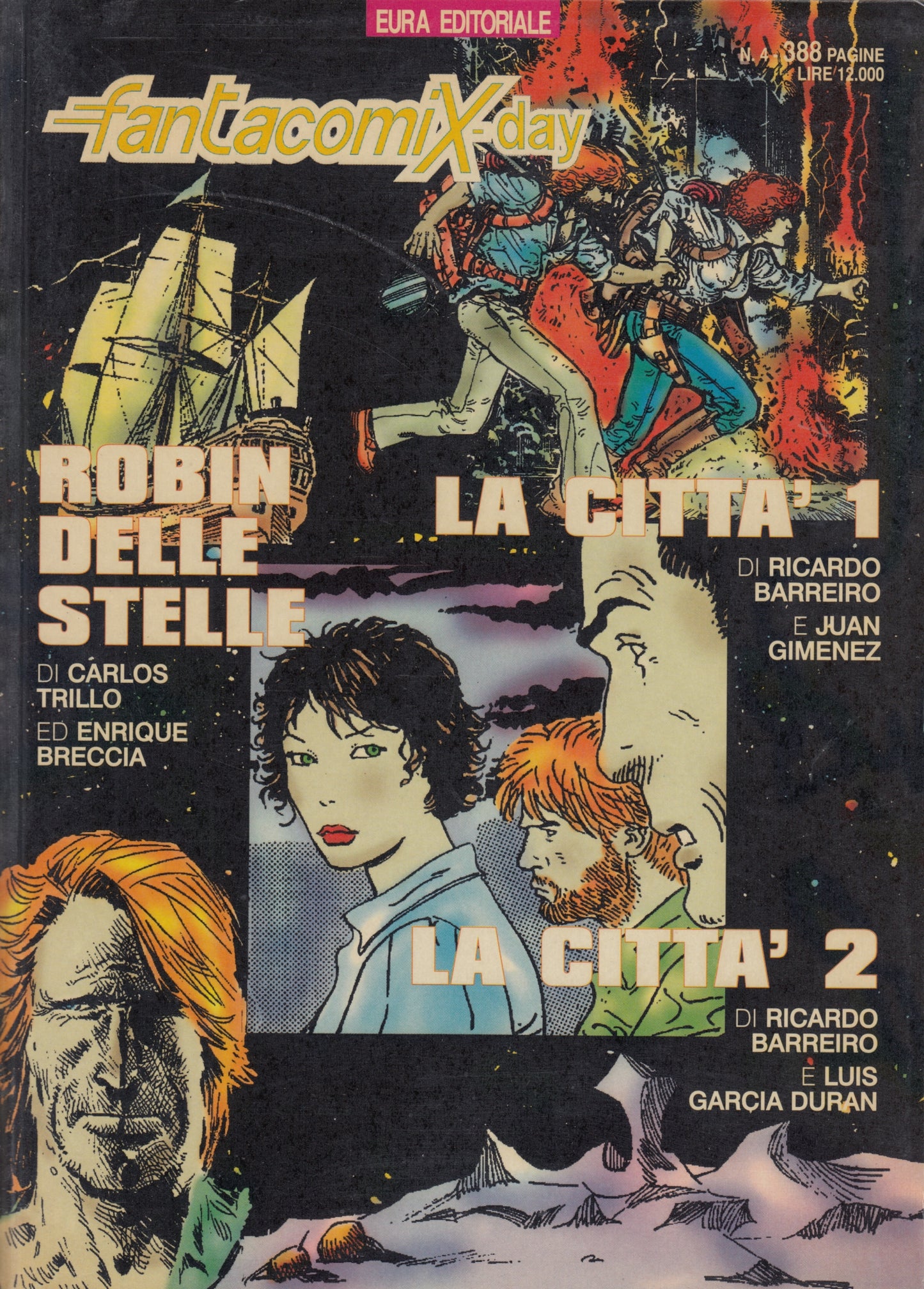Fantacomix-day n.4 Robin delle Stelle La citta' 1/2 - Trillo Breccia - Eura- H26