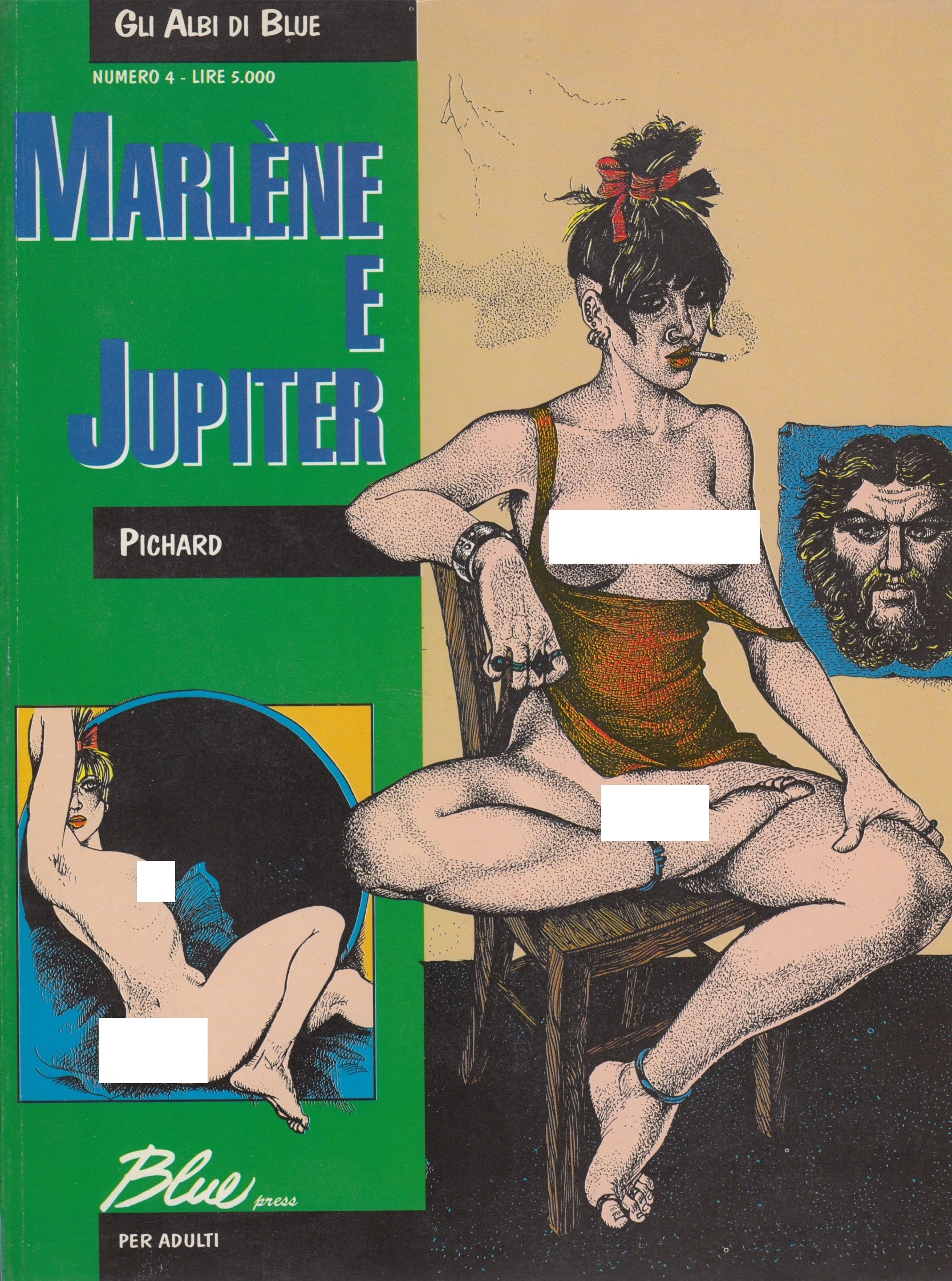 Marlene e Jupiter - Pichard - Blue Press Gli Albi di Blue 4 - 1994 - B26