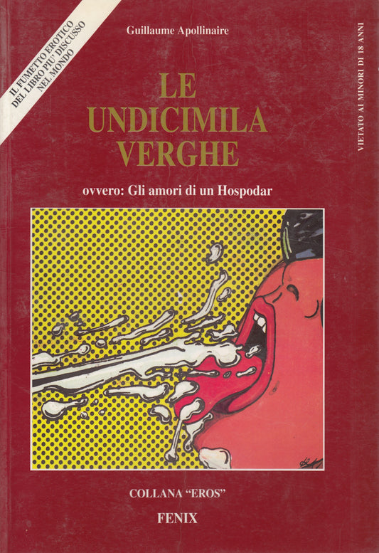 Le Undicimila Verghe Amori Hospodar - Guillaume Apollinaire - Fenix Eros - B26
