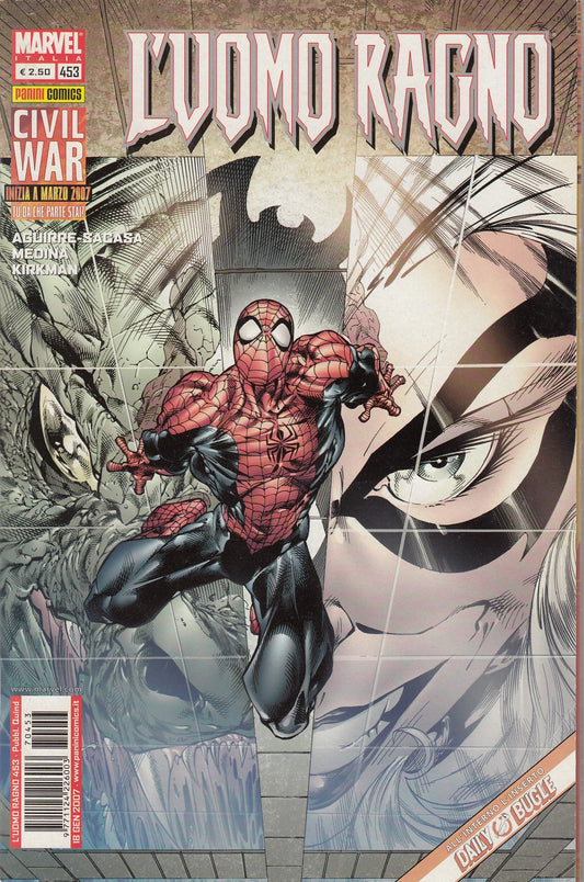L'uomo ragno Spider-man- Fascia 425/498- spillato- Panini- scegli il numero- C26