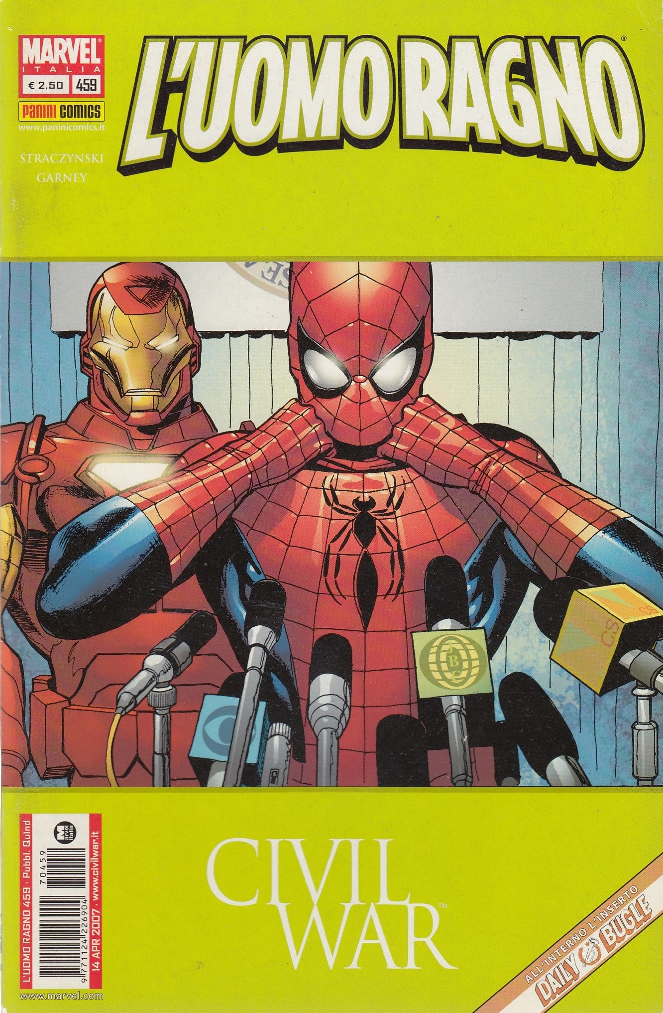 L'uomo ragno Spider-man- Fascia 425/498- spillato- Panini- scegli il numero- C26