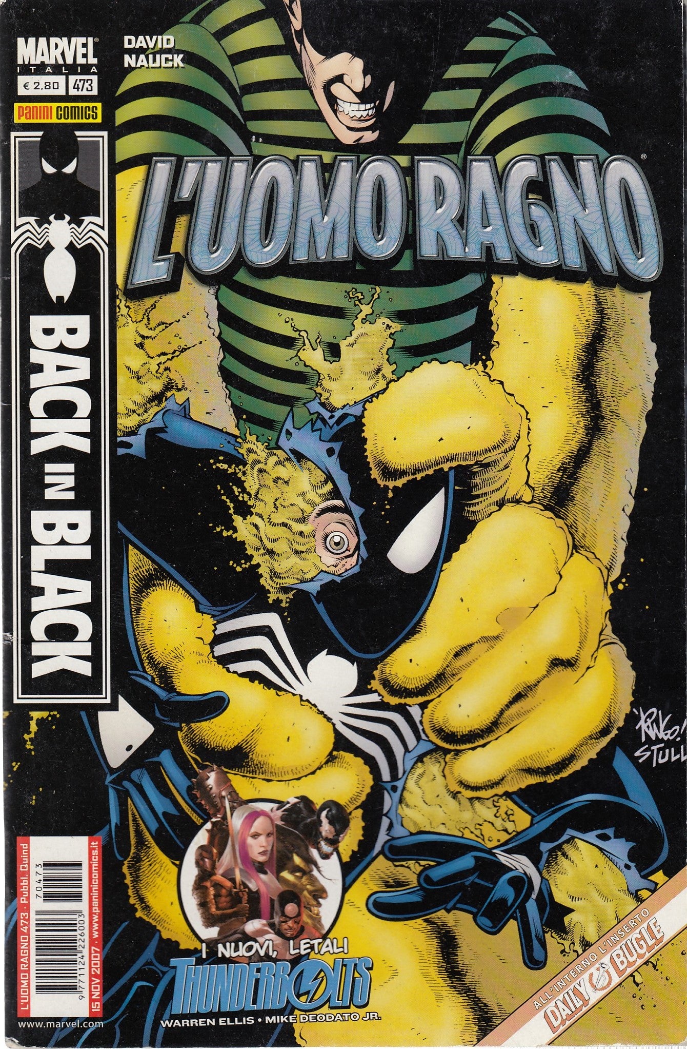 L'uomo ragno Spider-man- Fascia 425/498- spillato- Panini- scegli il numero- C26