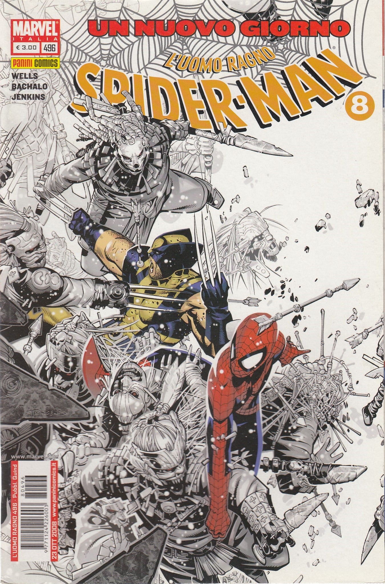 L'uomo ragno Spider-man- Fascia 425/498- spillato- Panini- scegli il numero- C26