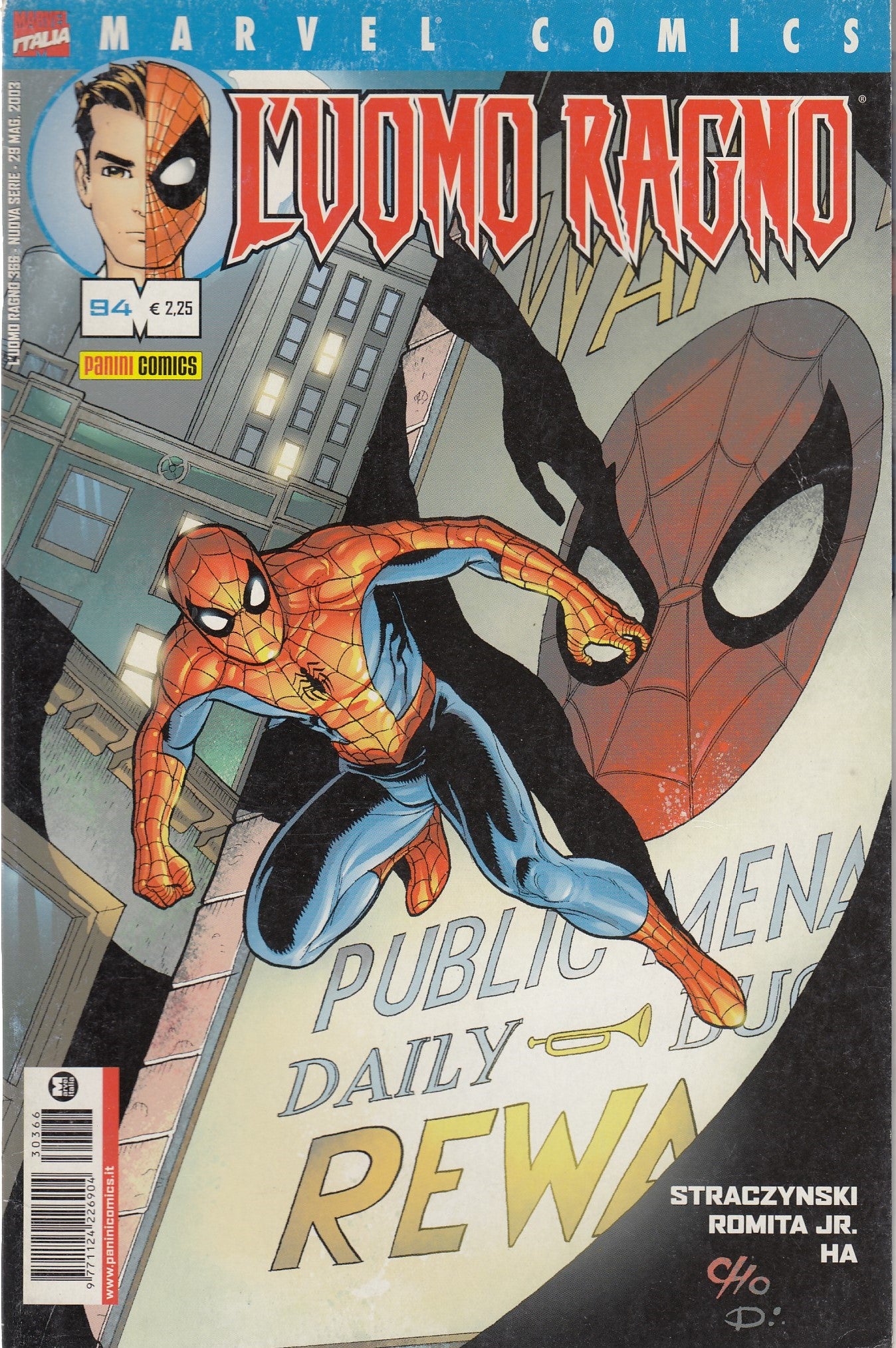 L'uomo ragno Amazing Spider-man - Fascia 340/380 - Panini- scegli il numero- C26