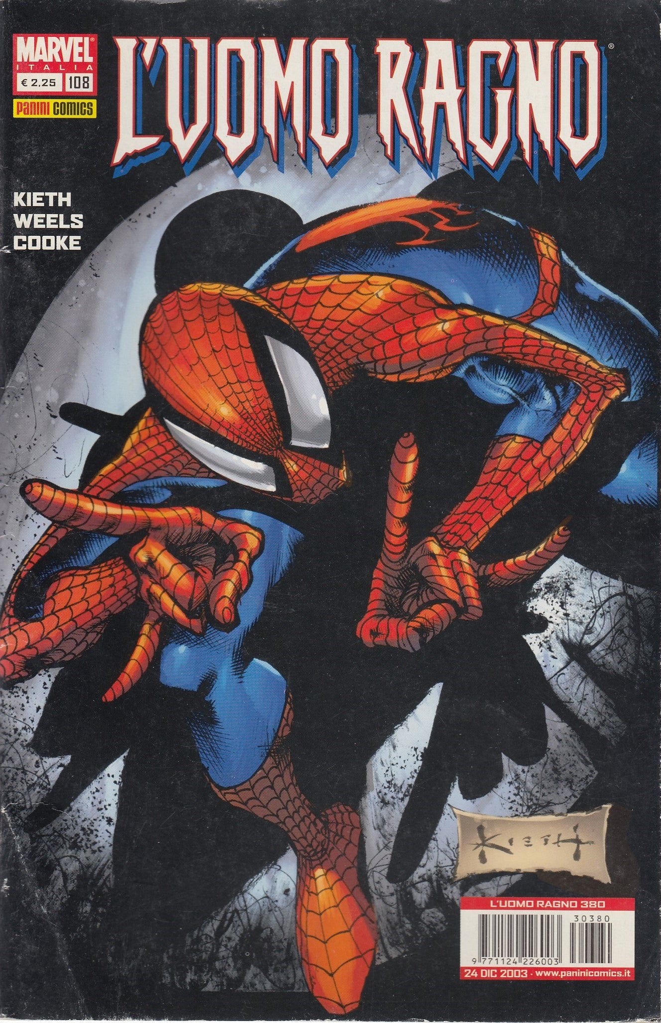 L'uomo ragno Amazing Spider-man - Fascia 340/380 - Panini- scegli il numero- C26